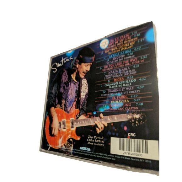 Santana - Supernatural  [CD] (287854070000) - Picture 2 of 4